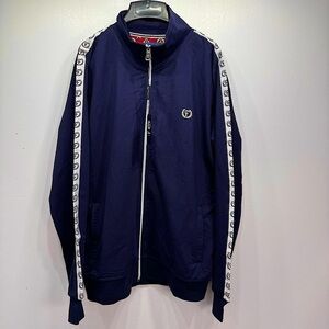 NEW Fergana Navy Blue Zip Front Athletic Jacket Men’s Size XXL